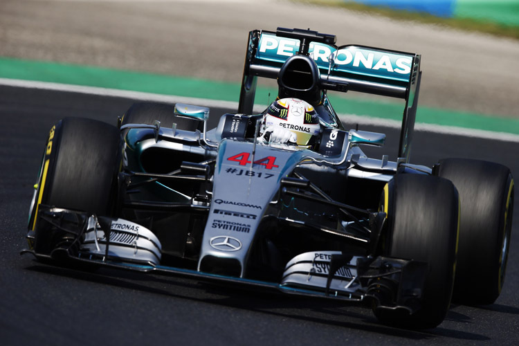 Lewis Hamilton: «Es ist doch gut, wenn die Konkurrenz aufholt, denn mein Motto ist: Je mehr Zweikämpfe, umso besser»