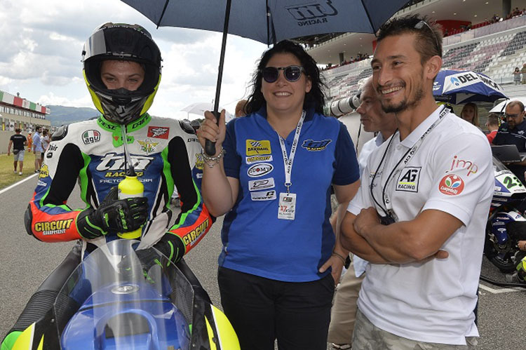 Bruno Ieraci mit seinem Riding Coach und Mentor Manuel Poggiali