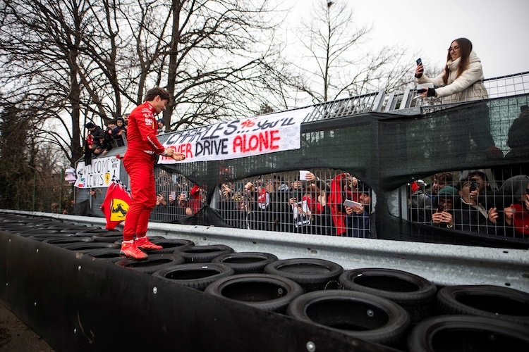 Der Monegasse freute sich über die Fans am Streckenrand