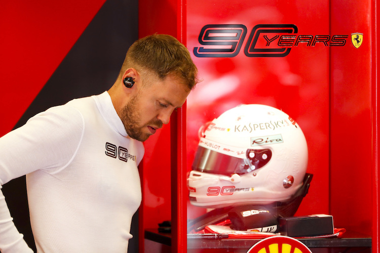 Sebastian Vettel in Ungarn