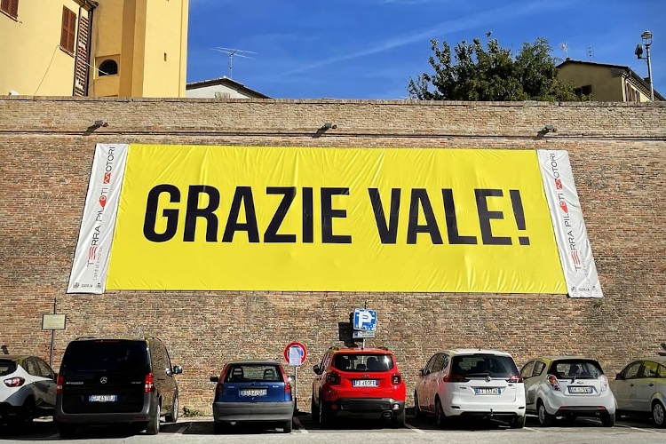 «Danke Vale»: Dieses Banner wurde entfernt