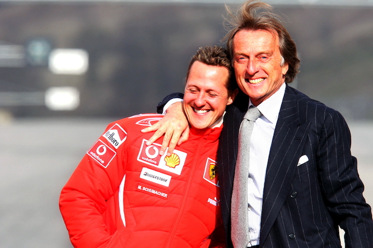 Michael Schumacher und Luca Cordero di Montezemolo