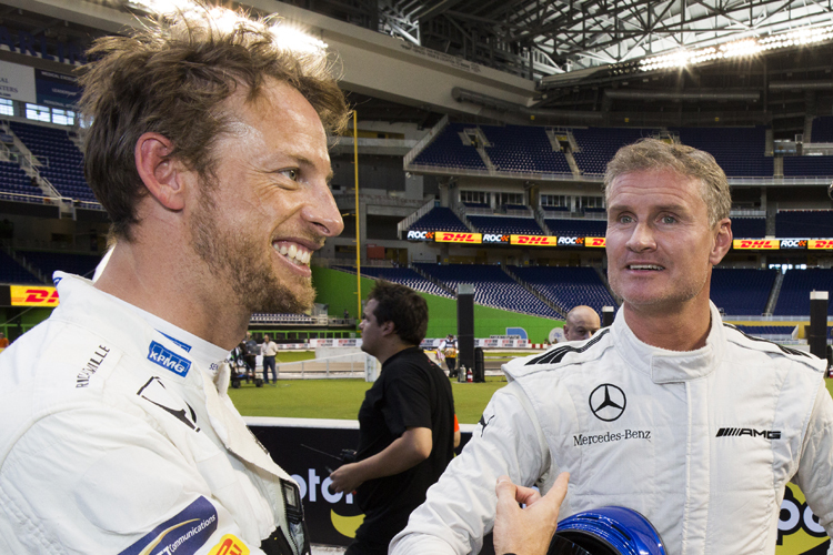 Jenson Button und David Coulthard