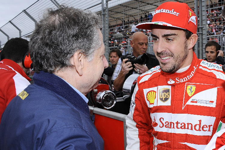 Jean Todt und Fernando Alonso