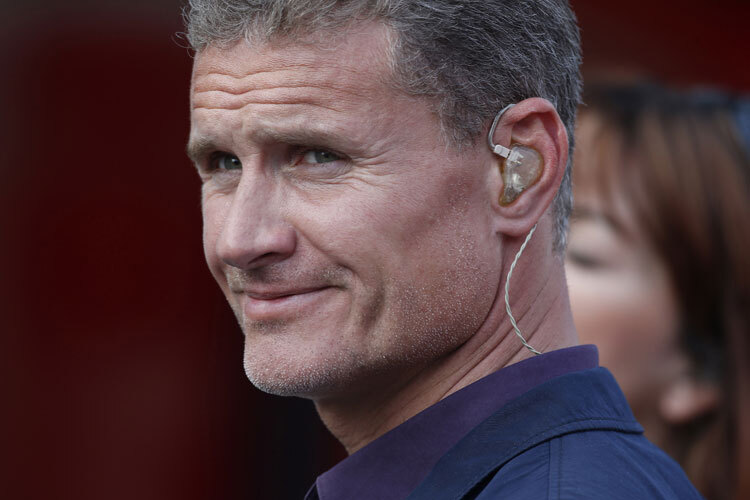 David Coulthard fährt in Luxemburg einen Red Bull Racing