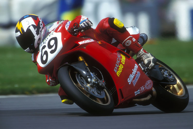 James Whitham 1994 auf Ducati