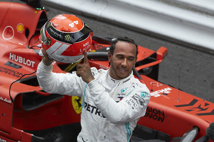 Lewis Hamilton in Monaco 2019