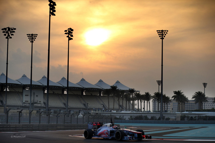 Testet die Formel 1 im kommenden Februar in Abu Dhabi?