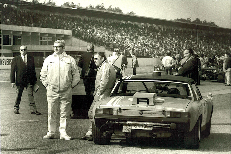 Premiere 1972: Linge, Dr. Rothenfelder, Porsche 914/6 