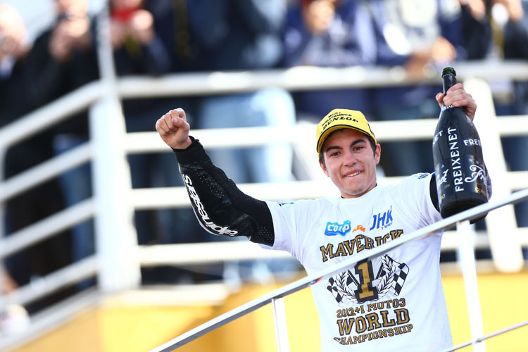 2013 sicherte sich Viñales den Moto3-WM-Titel