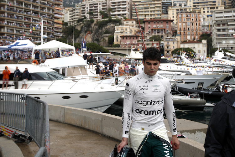 Lance Stroll beendete den Monaco-GP in den Leitplanken und sprach hinterher von einem Rennen zum Vergessen