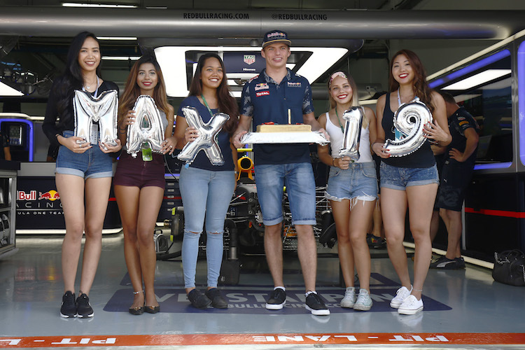 Max Verstappen feiert seinen 19. Geburtstag