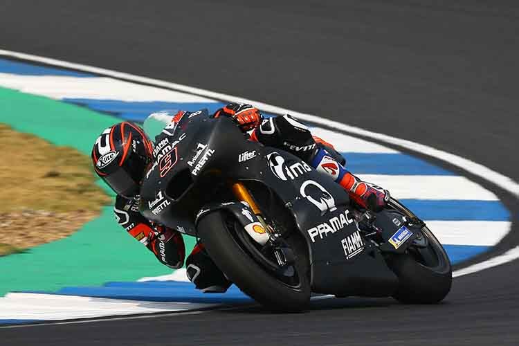 Danilo Petrucci auf der MotoGP-Ducati für 2018