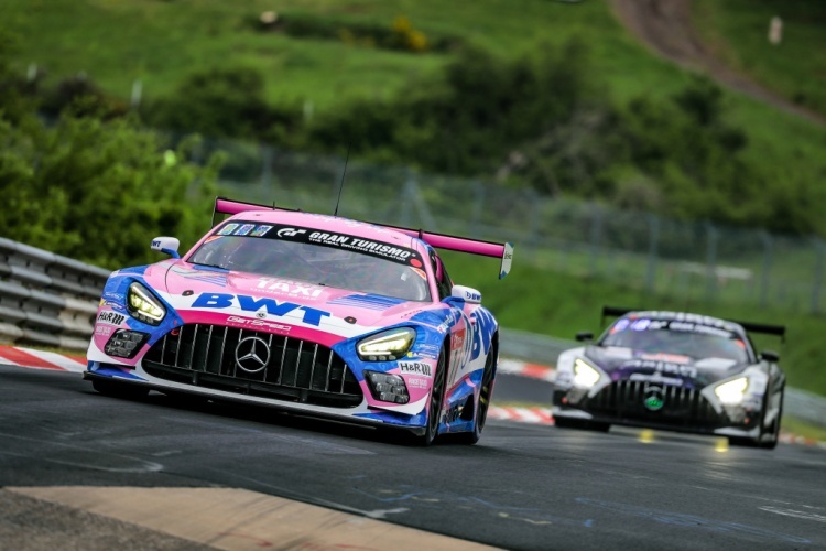 Der Mercedes-AMG GT3 vom Mercedes-AMG Team GetSpeed