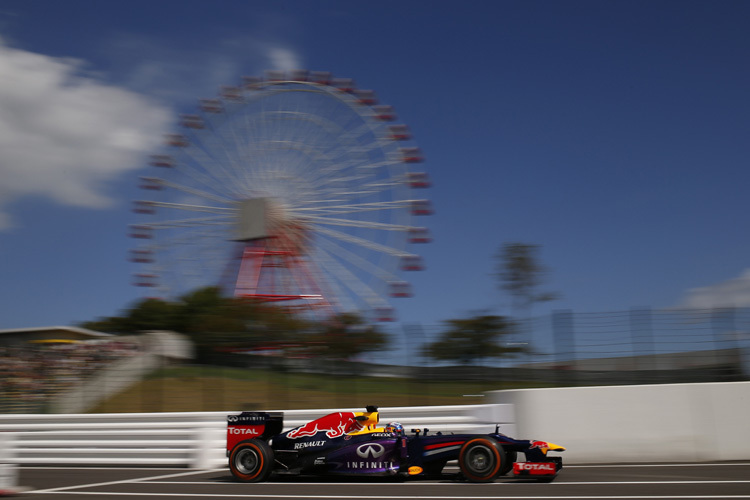 Sebastian Vettel: Bestzeit in Suzuka