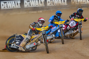 Norick Blödorn, hier vorne im SGP2, fährt als Profi vor allem im Ausland)