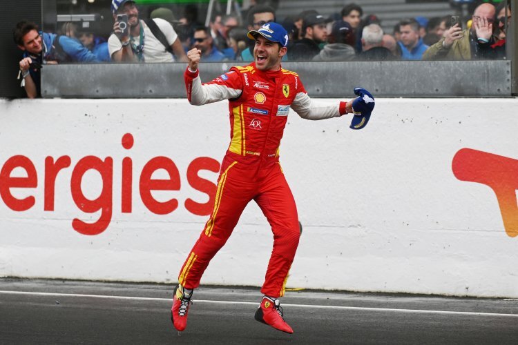 Großer Jubel nach dem Le Mans-Sieg bei Miguel Molina