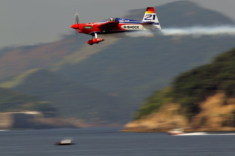 Matthias Dolderer 2010 beim Air Race in Rio de Janeiro