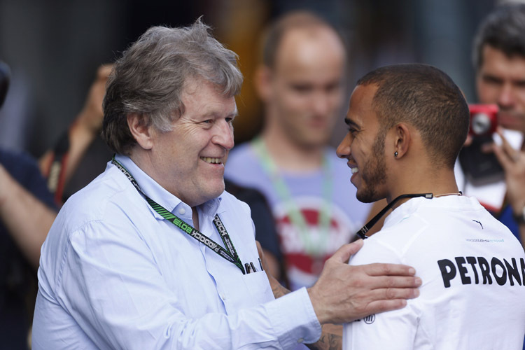 Norbert Haug: «. Mit Nico Rosberg und Lewis Hamilton ist Mercedes sehr gut aufgestellt»
