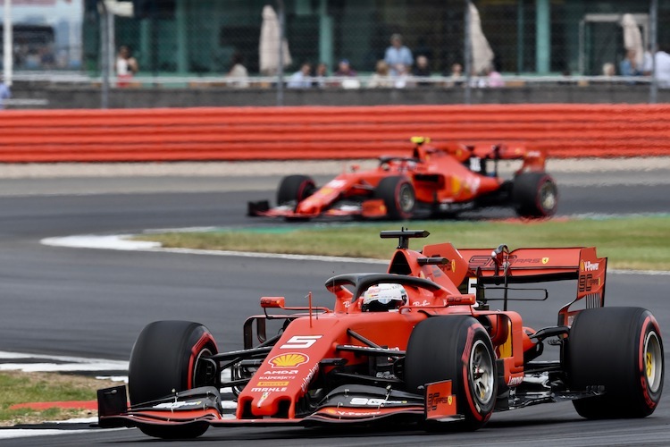 Die Ferrari gehen auf weichen Reifen ins Rennen