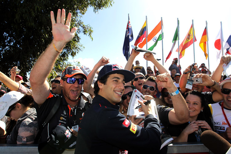 Australien-GP 2012: Sein erster Heim-GP war gleichzeitig auch Daniel Ricciardos erstes Rennen für Toro Rosso