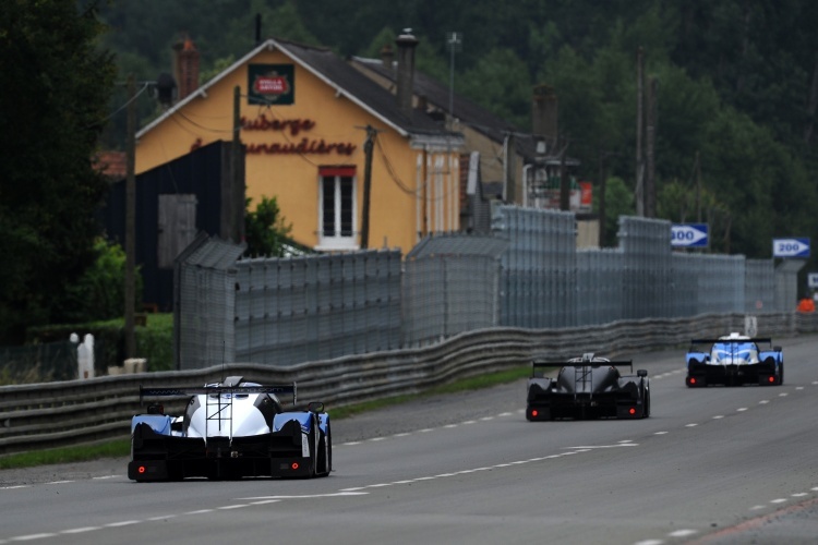 Im Rahmen der 'Road to Le Mans' fahren die LMP3 auch auf dem Circuit de la Sarthe, auf welchem die 24h von Le Mans ausgetragen werden