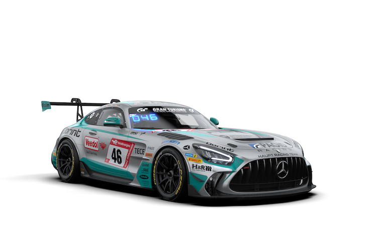 #46 – Mercedes-AMG Team HRT – Thomas Jäger/Frank Bird/Elia Erhart/Jörg Viebahn