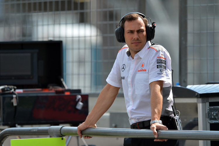 Paffett bei Formel-1-Testfahrten 2013