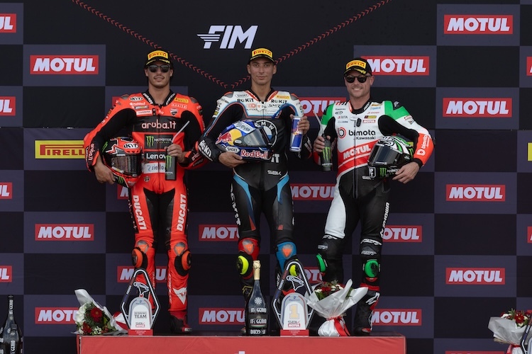 Nicolò Bulega, Toprak Razgatlioglu, Alex Lowes
