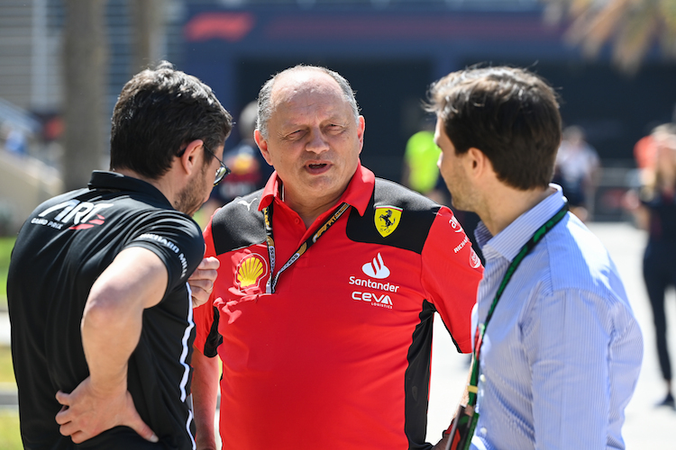 Ferrari-Teamchef Fred Vasseur 