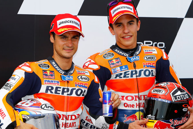 Nach dem Qualifying: Das Honda-Duo Pedrosa und Márquez