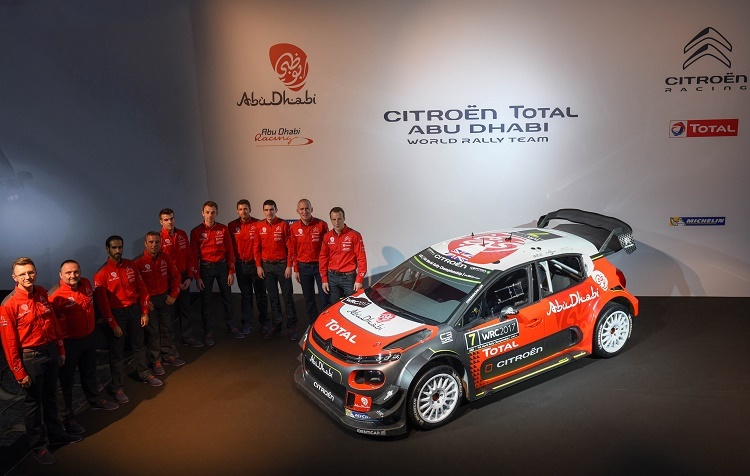 Das Citroën-Team 2017
