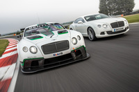 Bentley Continental GT3 Testfahrten