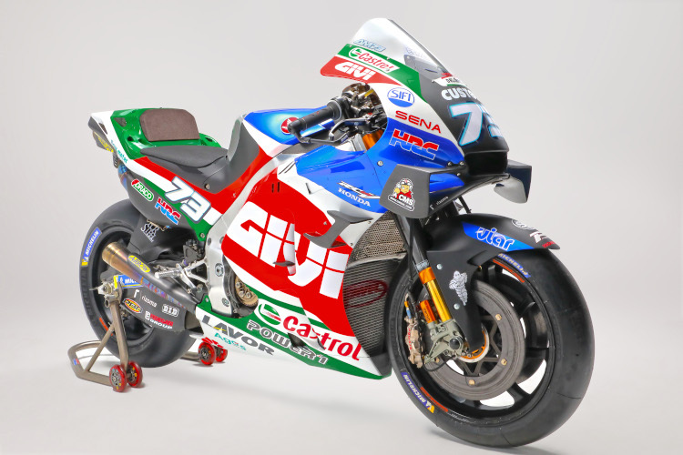 Die RC213V im LCR-Castrol-Look