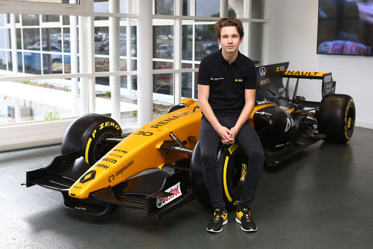 Christian Lundgaard: «Die Renault Sport Academy wird mir helfen, die neue Herausforderung physisch und mental zu meistern»