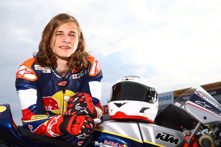 Hanika wird 2014 für das Team Red Bull KTM Ajo in der Moto3-WM antreten