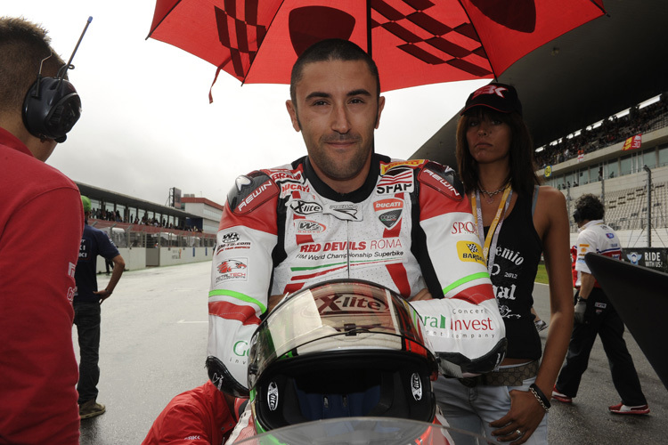 Ducati-Testfahrer Matteo Baiocco