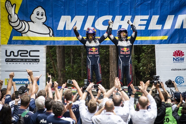 Zum sechsten Mal Champion: Julien Ingrassia und Sébastien Ogier