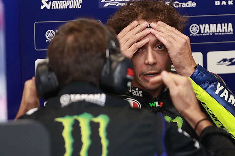 Valentino Rossi entsetzt: Der nächste Nuller steht für den WM-13. schon fest