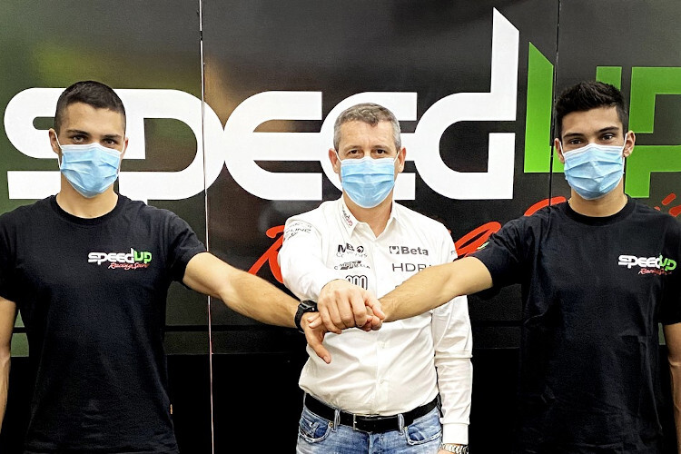 Yari Montella, Luca Boscoscuro und Jorge Navarro sind für die Moto2-Saison 2021 ein Team