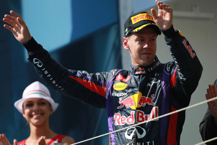 Dritter Platz für Sebastian Vettel