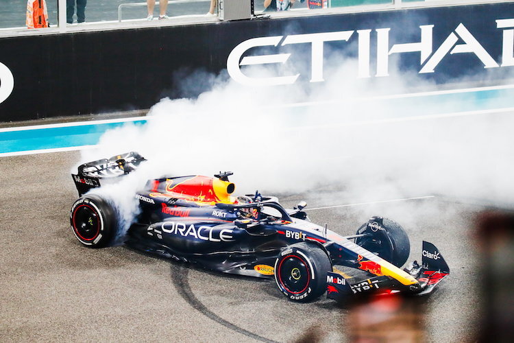 Abu Dhabi 2023: Max Verstappen im Red Bull Racing RB19