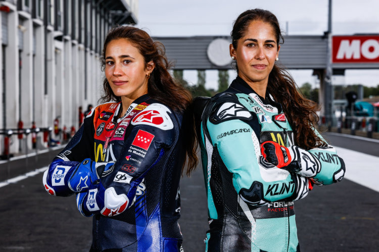 Die Titelanwärter Beatriz Neila (li.) und Maria Herrera