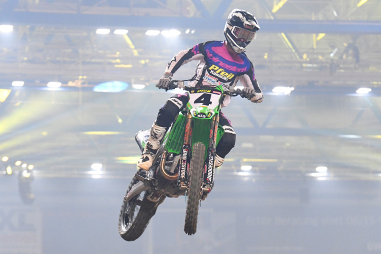 Luke Clout wurde Zweiter am Samstag