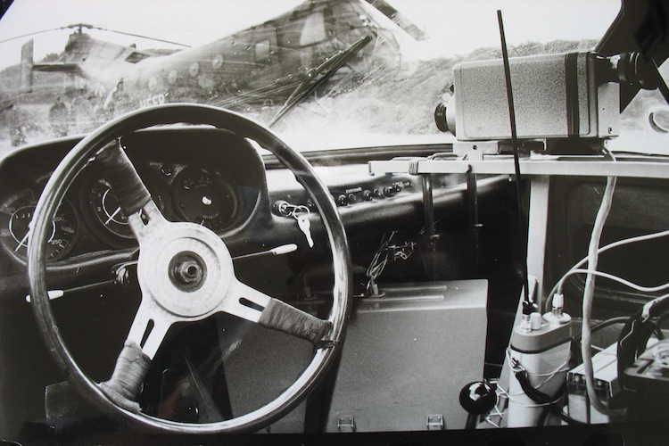 Das Cockpit des 904 GTS mit Kamera