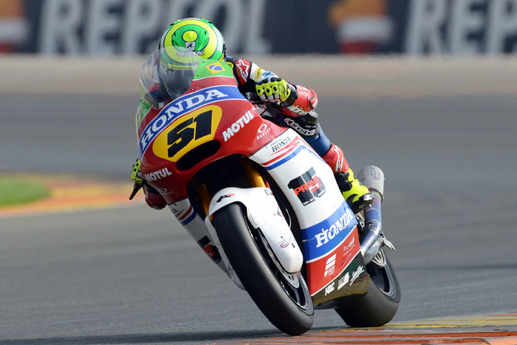 Eric Granado gewann beide Moto2-EM-Läufe in Valencia
