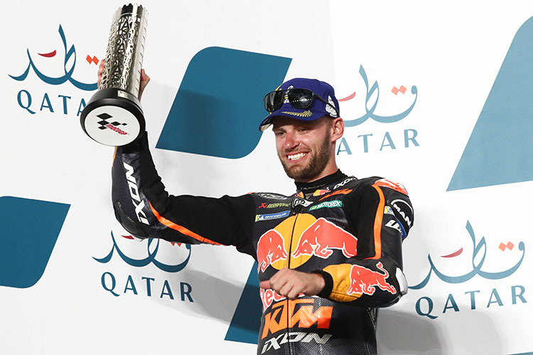 Brad Binder: Erster Podestplatz in der MotoGP für KTM in Doha!