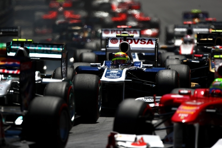 Starts in Monaco beiben 2014 auch mit V6 kitzlig.
