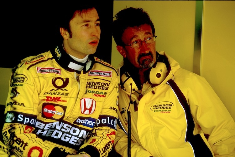 Heinz-Harald Frentzen und Eddie Jordan