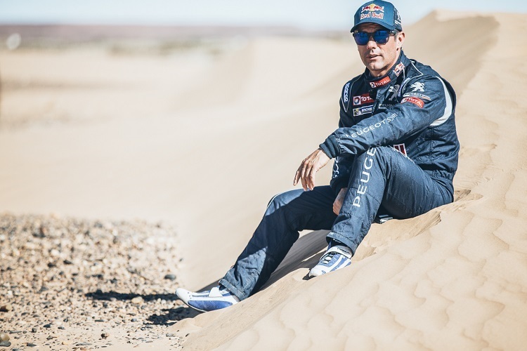 Sébastien Loeb in der Wüste von Marokko